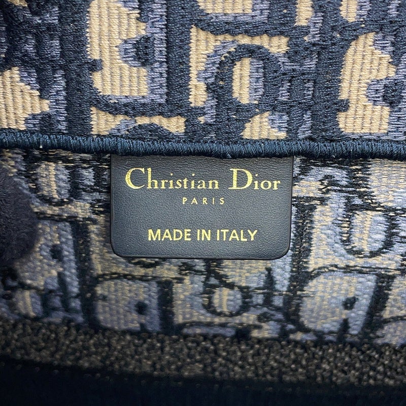クリスチャン・ディオール トートバッグ オブリーク ブックトート ミディアム M1296ZRIW Christian Dior トロッター
