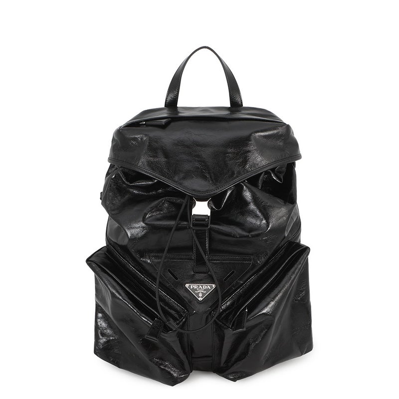 プラダ リュック Re-Nylon バックパック 2VZ108 PRADA バッグ リュックサック 黒 2wayショルダーバッグ