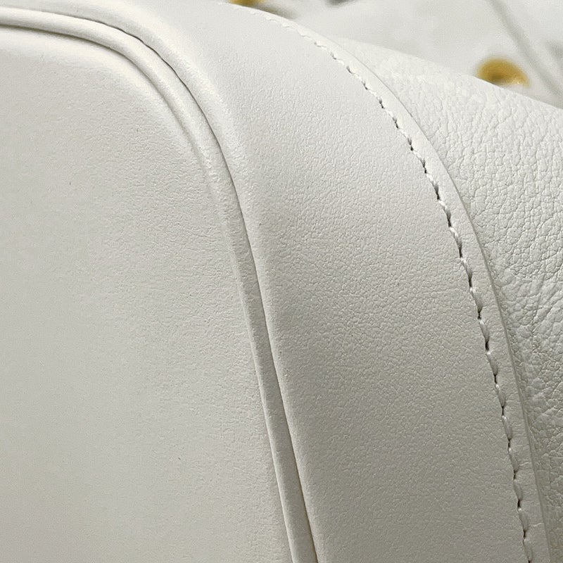 ルイヴィトン ショルダーバッグ レザー/モノグラム プチ・ノエ M11297 LOUIS VUITTON ヴィトン バッグ 白 ホワイト セール品