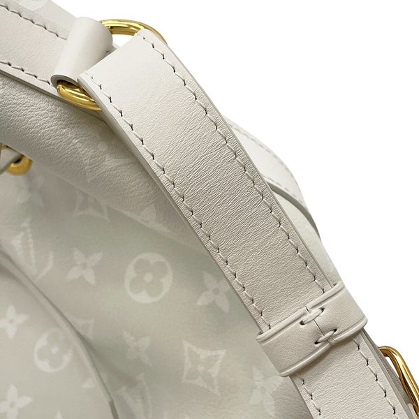 ルイヴィトン ショルダーバッグ レザー/モノグラム プチ・ノエ M11297 LOUIS VUITTON ヴィトン バッグ 白 ホワイト セール品