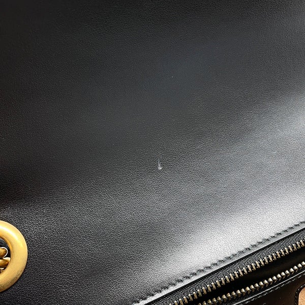 グッチ チェーンショルダーバッグ GGマーモント ミディアム キルティング レザー 443497 GUCCI バッグ 黒