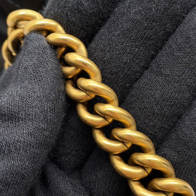 グッチ チェーンショルダーバッグ GGマーモント ミディアム キルティング レザー 443497 GUCCI バッグ 黒