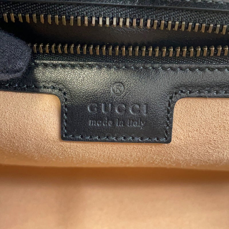 グッチ チェーンショルダーバッグ GGマーモント ミディアム キルティング レザー 443497 GUCCI バッグ 黒