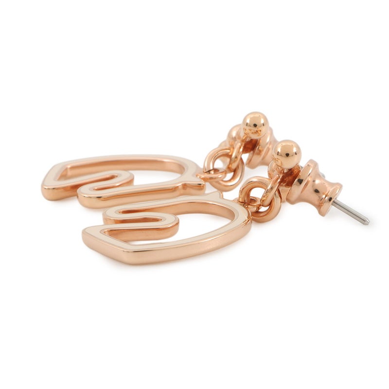 エルメス ピアス トネール クレーム/ピンクゴールド金具 HERMES アクセサリー