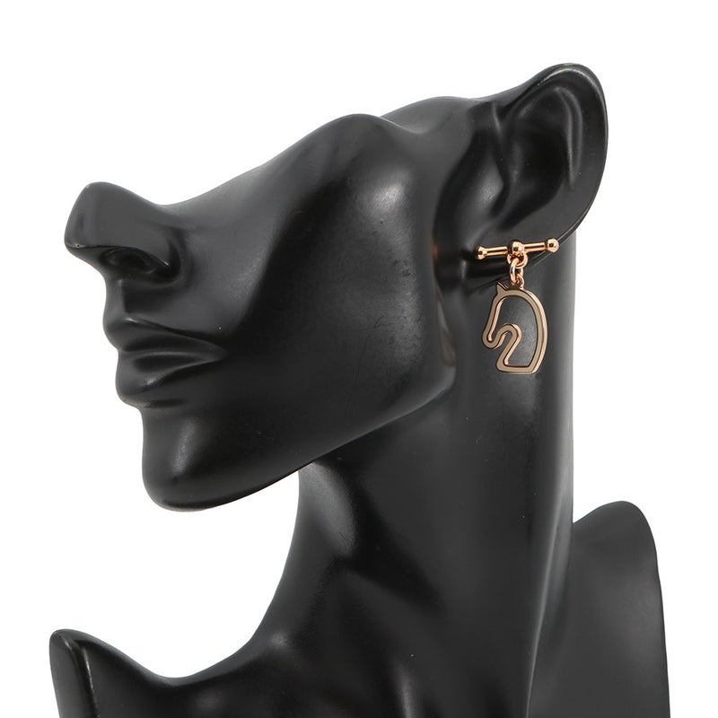 エルメス ピアス トネール クレーム/ピンクゴールド金具 HERMES アクセサリー