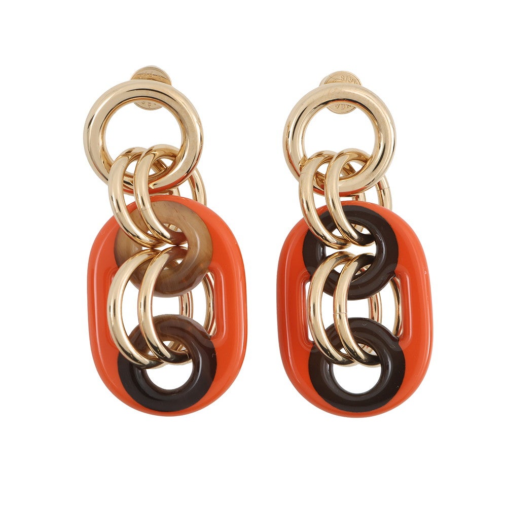 エルメス ピアス ユリディス PM バッファローホーン ラッカー HERMES