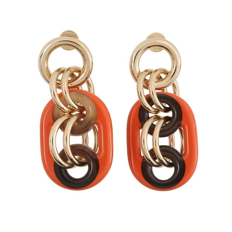 エルメス ピアス ユリディス PM バッファローホーン ラッカー HERMES アクセサリー