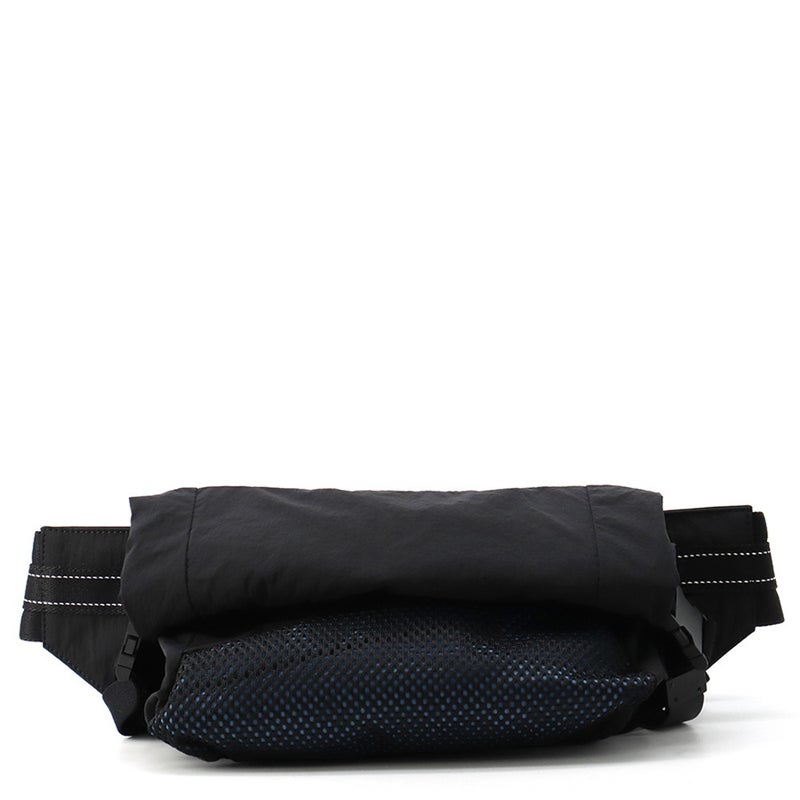 ボッテガヴェネタ ボディバッグ メッシュ ウエストバッグ ナイロン 574353 BOTTEGA VENETA 黒
