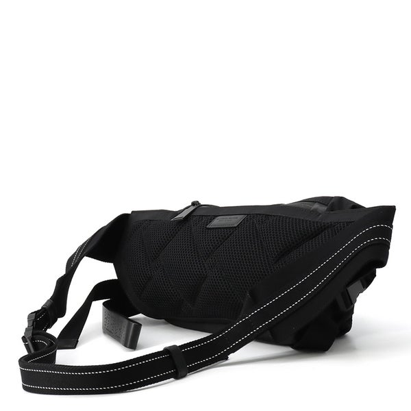 ボッテガヴェネタ ボディバッグ メッシュ ウエストバッグ ナイロン 574353 BOTTEGA VENETA 黒