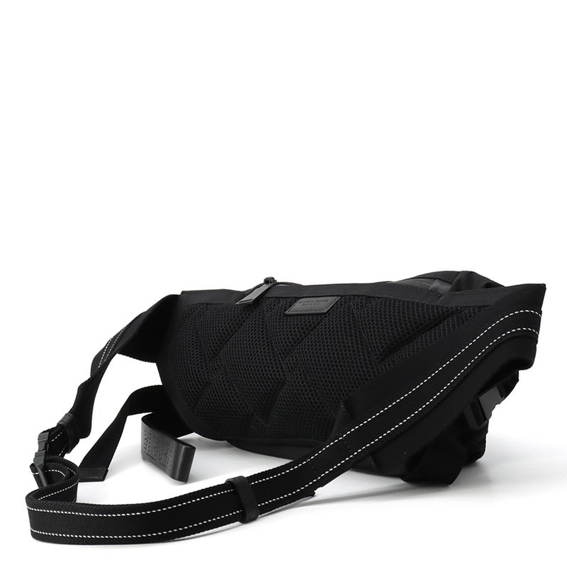 ボッテガヴェネタ ボディバッグ メッシュ ウエストバッグ ナイロン 574353 BOTTEGA VENETA 黒