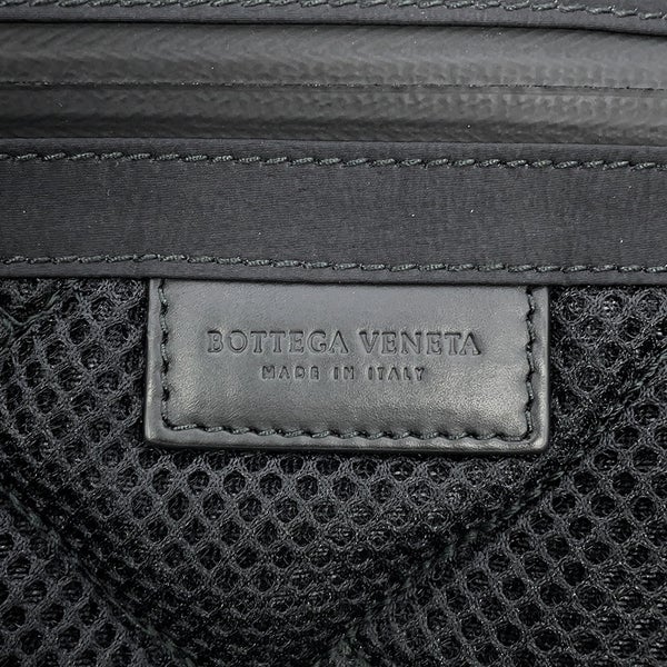 ボッテガヴェネタ ボディバッグ メッシュ ウエストバッグ ナイロン 574353 BOTTEGA VENETA 黒