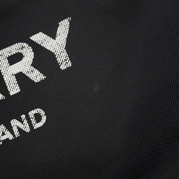 バーバリー バックパック ロゴ ナイロン 80135191 BURBERRY リュック 2wayボディバッグ 黒