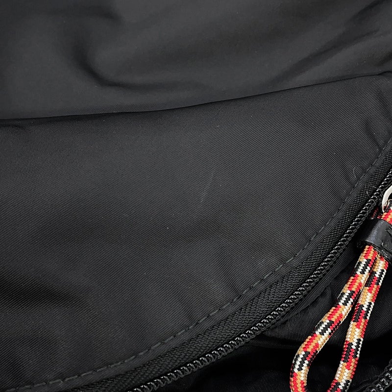 バーバリー バックパック ロゴ ナイロン 80135191 BURBERRY リュック 2wayボディバッグ 黒