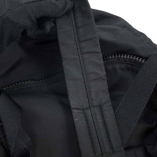 バーバリー バックパック ロゴ ナイロン 80135191 BURBERRY リュック 2wayボディバッグ 黒