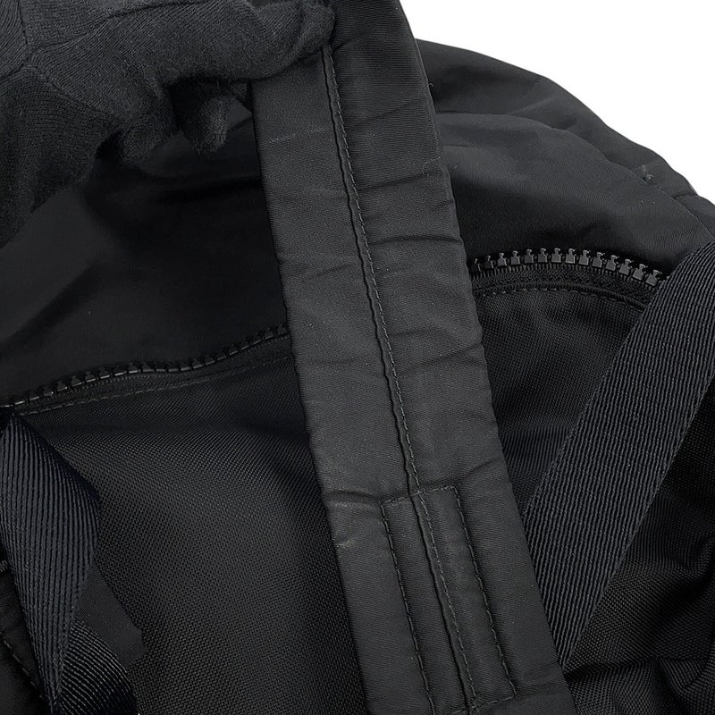 バーバリー バックパック ロゴ ナイロン 80135191 BURBERRY リュック 2wayボディバッグ 黒