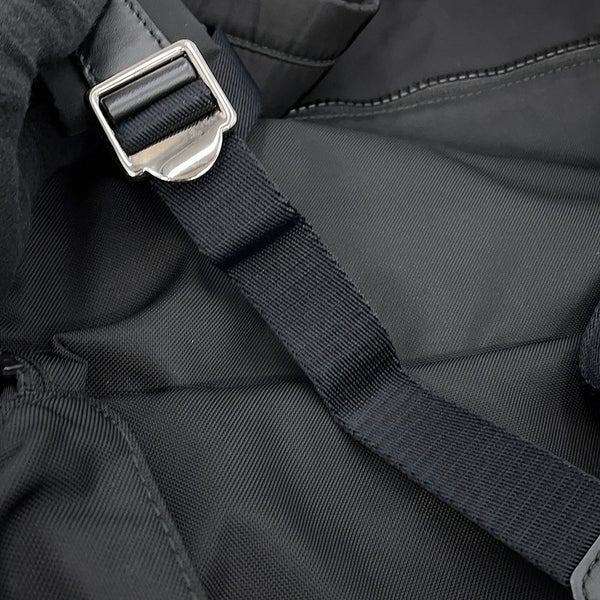 バーバリー バックパック ロゴ ナイロン 80135191 BURBERRY リュック 2wayボディバッグ 黒