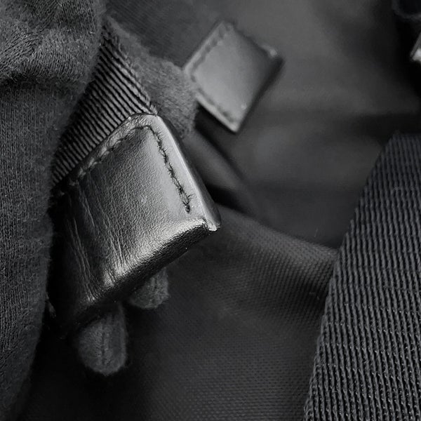 バーバリー バックパック ロゴ ナイロン 80135191 BURBERRY リュック 2wayボディバッグ 黒