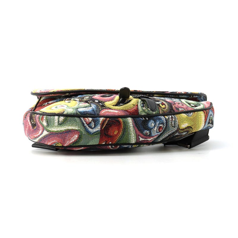 クリスチャン・ディオール ボディバッグ Christian Dior × Kenny Scharf サドルバッグ キャンバス Christian Dior