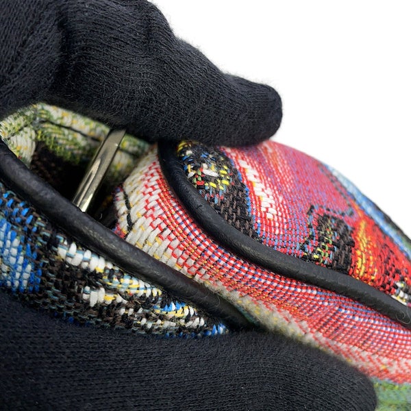 クリスチャン・ディオール ボディバッグ Christian Dior × Kenny Scharf サドルバッグ キャンバス Christian Dior