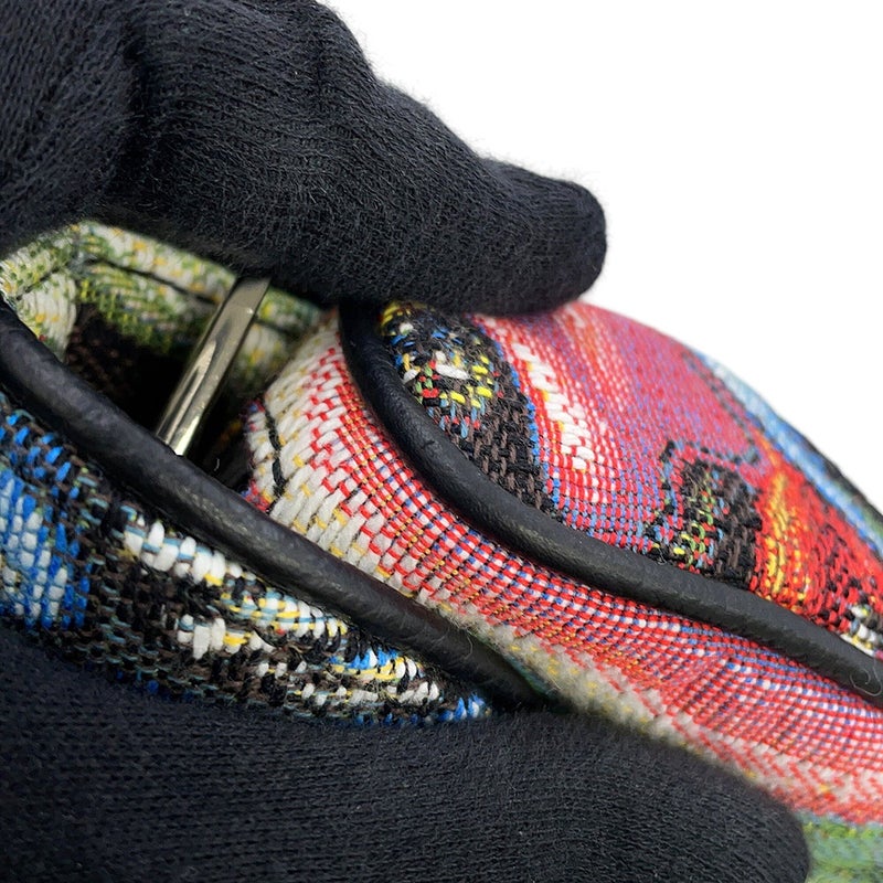 クリスチャン・ディオール ボディバッグ Christian Dior × Kenny Scharf サドルバッグ キャンバス Christian Dior