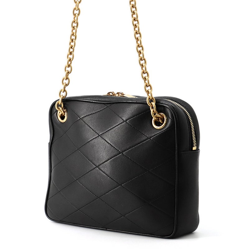 サンローランパリ チェーンショルダーバッグ ル・マイヨン レザー 669308 SAINT LAURENT PARIS 2way 黒