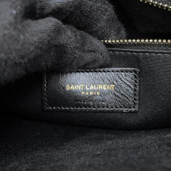 サンローランパリ チェーンショルダーバッグ ル・マイヨン レザー 669308 SAINT LAURENT PARIS 2way 黒