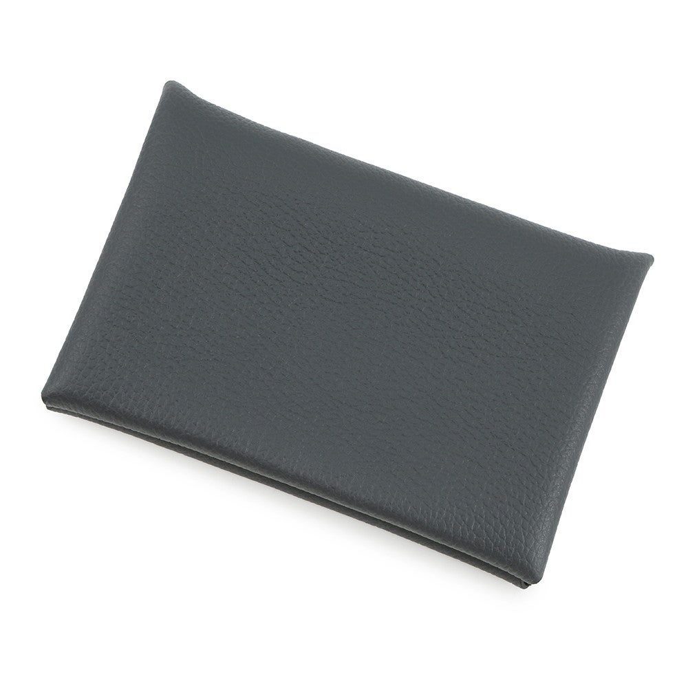 エルメス カードケース カルヴィ グリミスティ/シルバー金具 エバー