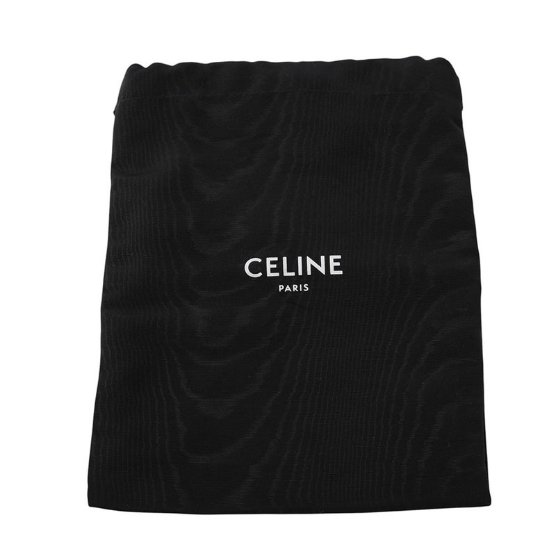 セリーヌ ショルダーバッグ トリオンフ ラウンド キャンバス/レザー 10G812 CELINE バッグ 黒