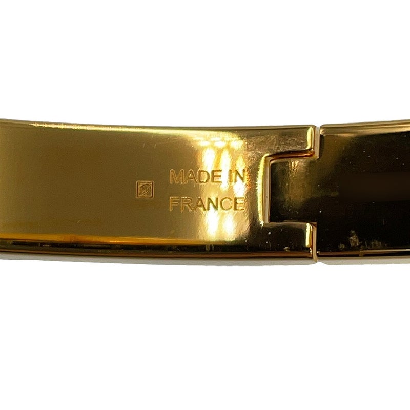 エルメス ブレスレット ミニクリック ケリー GM エナメル マロン・グラッセ/ゴールド金具 HERMES