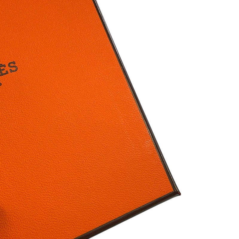 エルメス ピアス ディスコ・フォーブル ボルドー/ピンクゴールド金具 スイフト/メタル HERMES アクセサリー