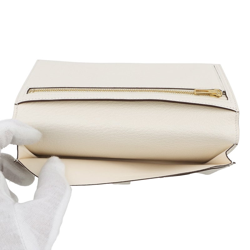 エルメス 長財布 ベアンスフレ ナタ/ゴールド金具 シェブルミゾル Z刻印 HERMES