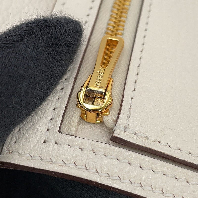 エルメス 長財布 ベアンスフレ ナタ/ゴールド金具 シェブルミゾル Z刻印 HERMES