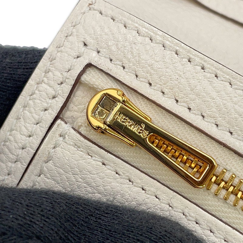 エルメス 長財布 ベアンスフレ ナタ/ゴールド金具 シェブルミゾル Z刻印 HERMES