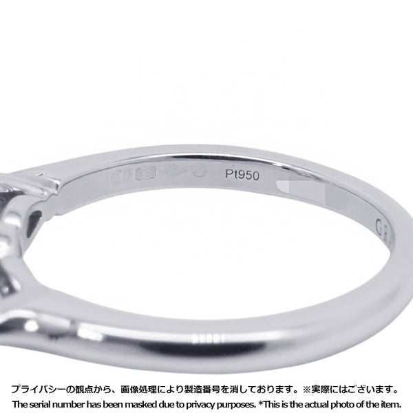 グラフ リング プロミス ラウンド ダイヤモンド エンゲージメント ダイヤ 中石1.03ct Pt950プラチナ サイズ約9号 GRAFF 指輪