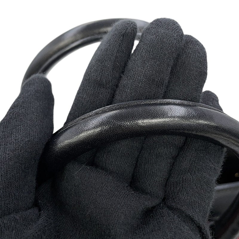 サンローランパリ ハンドバッグ サックドジュール パイソン 355153 SAINT LAURENT PARIS 黒