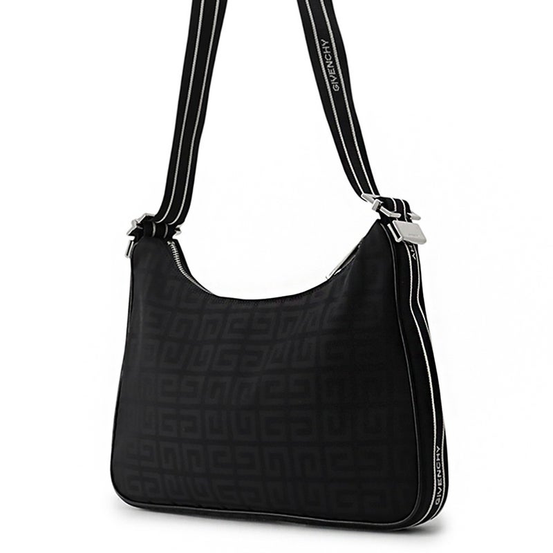 ジバンシー ショルダーバッグ 4Gロゴ ナイロン GIVENCHY 黒