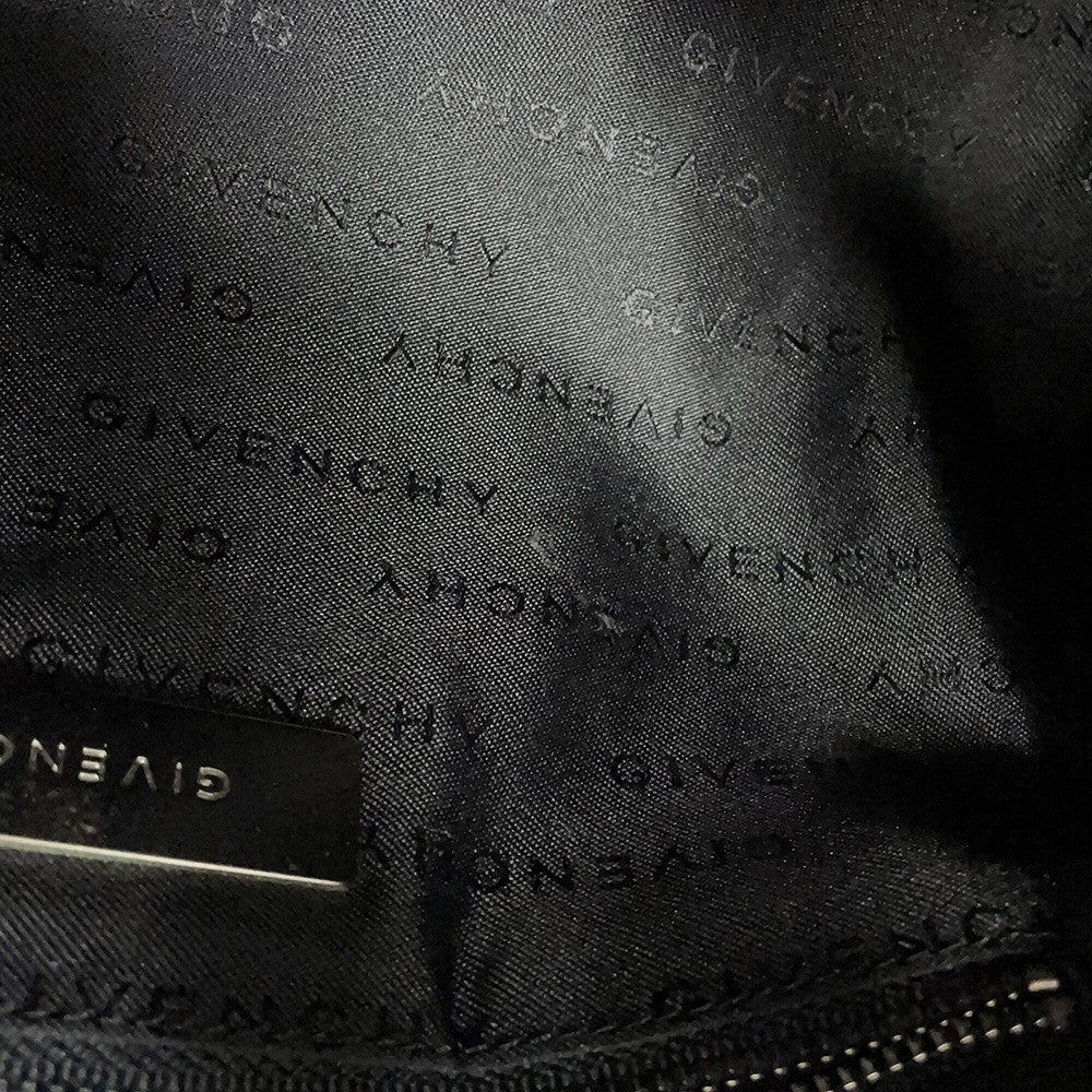 ジバンシー ショルダーバッグ 4Gロゴ ナイロン GIVENCHY 黒 | 中古