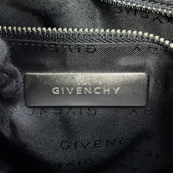 ジバンシー ショルダーバッグ 4Gロゴ ナイロン GIVENCHY 黒