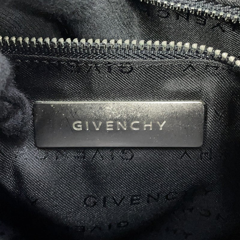 ジバンシー ショルダーバッグ 4Gロゴ ナイロン GIVENCHY 黒