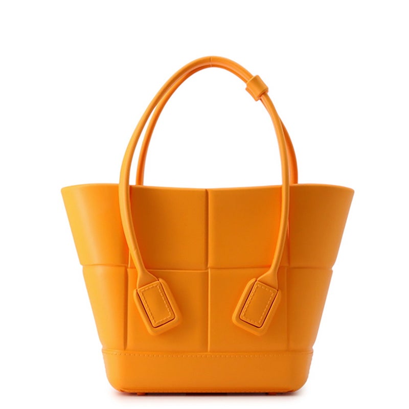 ボッテガヴェネタ ハンドバッグ アルコ トート ミニ ラバー 691194 BOTTEGA VENETA