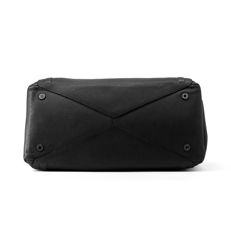 ブルガリ トートバッグ レザー BVLGARI 黒