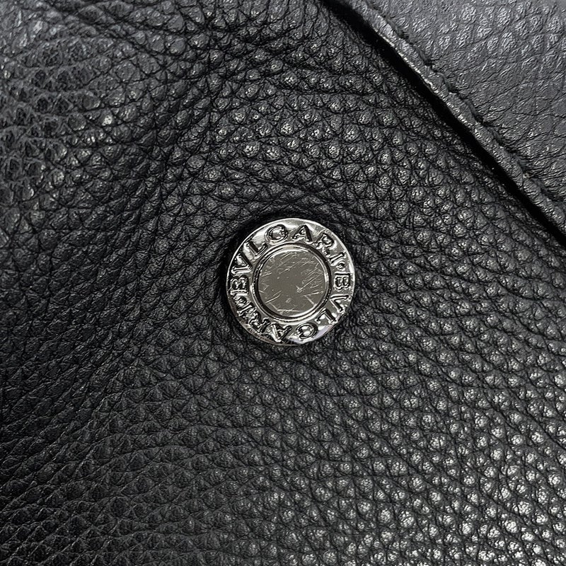 ブルガリ トートバッグ レザー BVLGARI 黒
