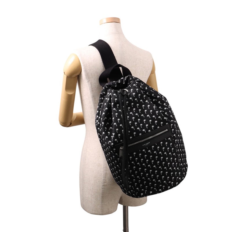 サンローランパリ ショルダーバッグ プリント バケットバッグ ワンショルダーバッグ 553969 SAINT LAURENT PARIS 黒