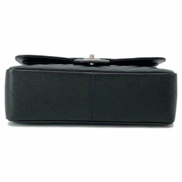 シャネル チェーンショルダーバッグ マトラッセ30 ココマーク キャビアスキン A58600 CHANEL バッグ 黒