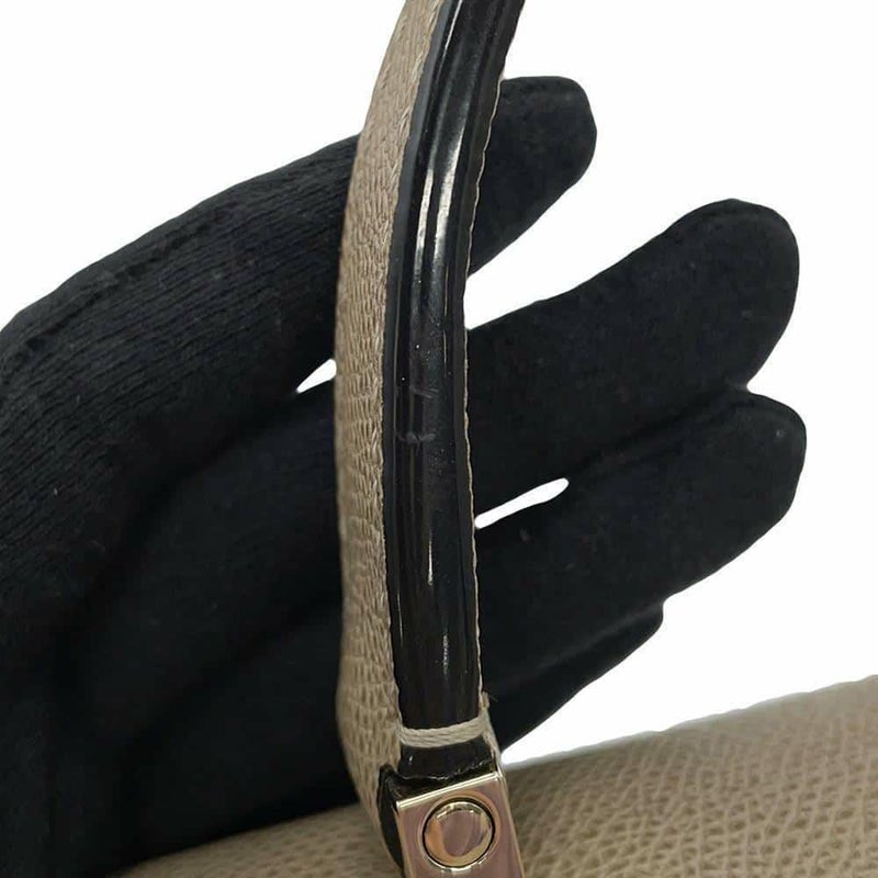 ヴァレクストラ ハンドバッグ イジィデ ミニ ソフトカーフレザー V5E36-28-TO-OC Valextra 2way ベージュ