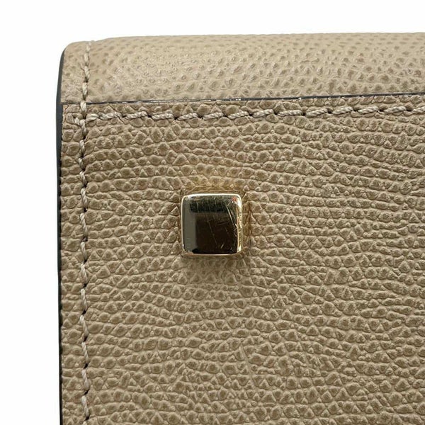 ヴァレクストラ ハンドバッグ イジィデ ミニ ソフトカーフレザー V5E36-28-TO-OC Valextra 2way ベージュ