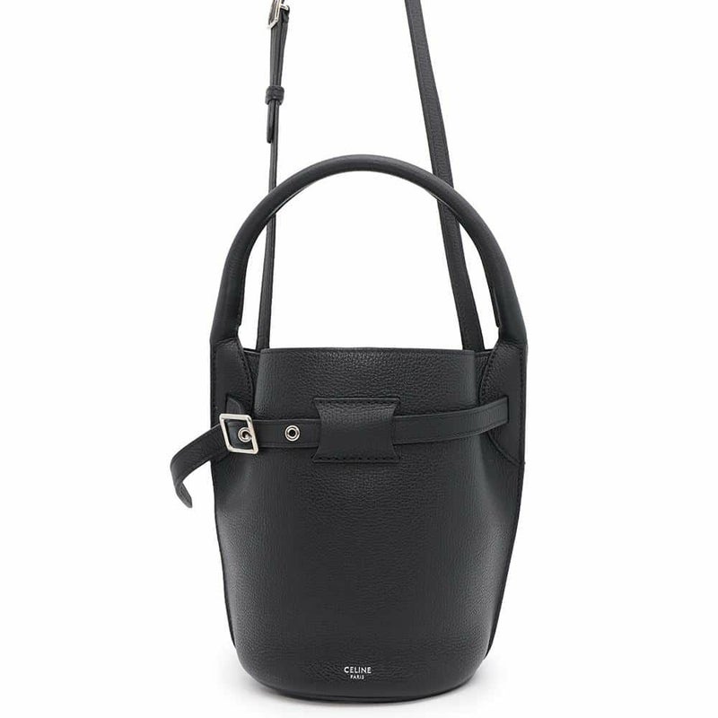 セリーヌ ハンドバッグ ビッグバッグ バケット ナノ レザー 187243 CELINE 黒