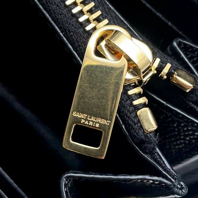 サンローランパリ 長財布 モノグラム マテラッセ 358094 SAINT LAURENT PARIS 財布 黒