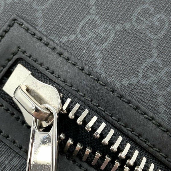 グッチ ショルダーバッグ GGスプリーム スモール メッセンジャーバッグ 523599 GUCCI ウェブ 黒