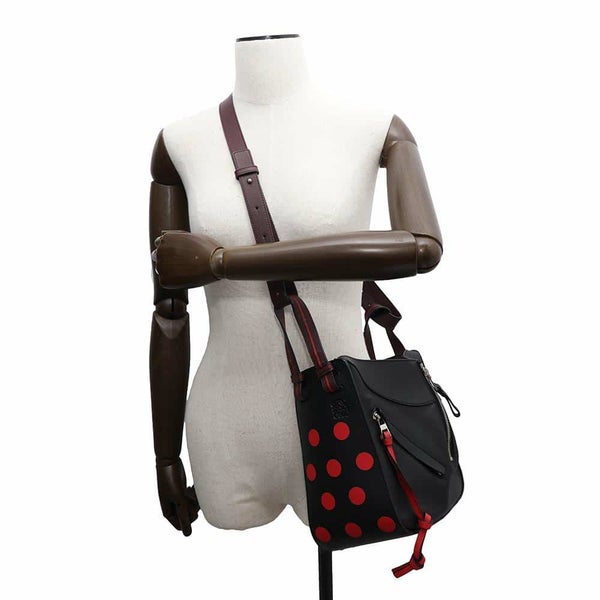 ロエベ ハンドバッグ ハンモック サークル スモール 327.93.N60 LOEWE 2wayショルダーバッグ 黒